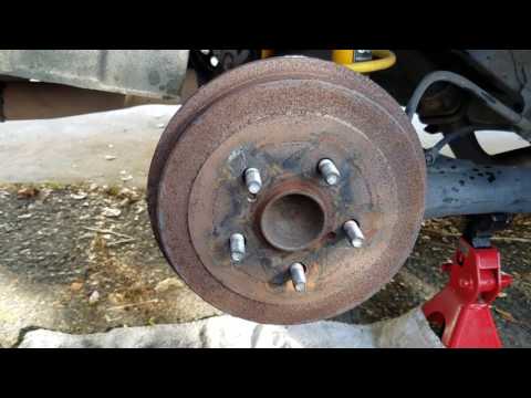 How to remove brake drum from honda atv rear