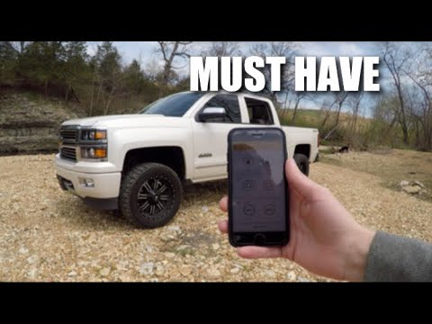 How to lower the spare tire on a gmc sierra