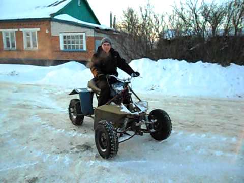 How to make atv out of motorcycle