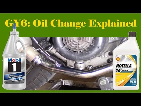 How to change oil on honda atv