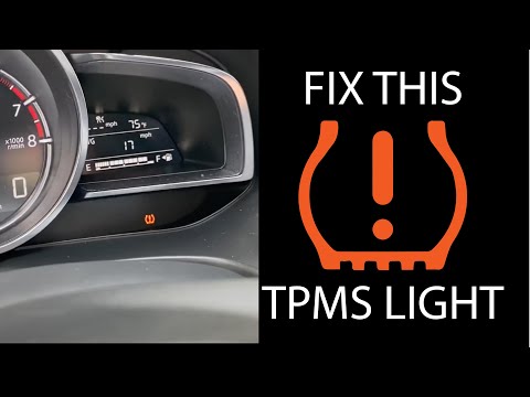 How to reset a tire pressure monitor