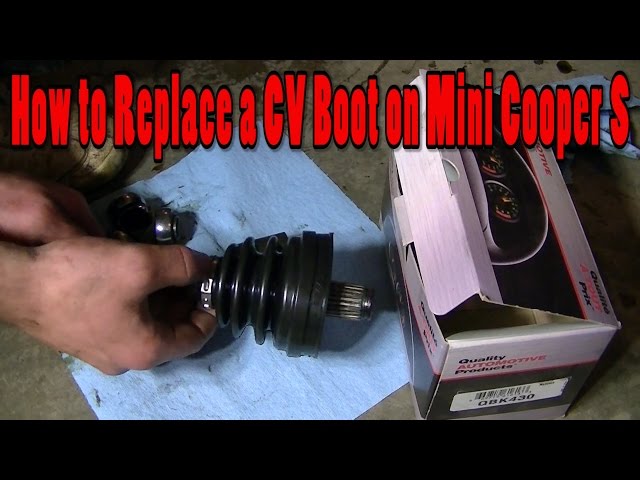 How to change a cv boot on honda atv