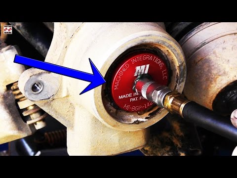 How to change atv bearings