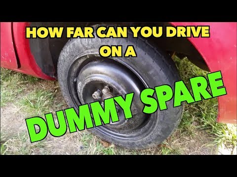 How long is a donut spare tire good for