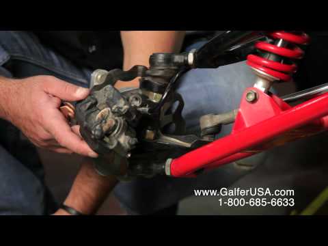 How to replace rear springs on an atv by yourself