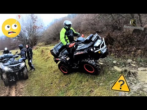 How fast do you ride on trails with atv