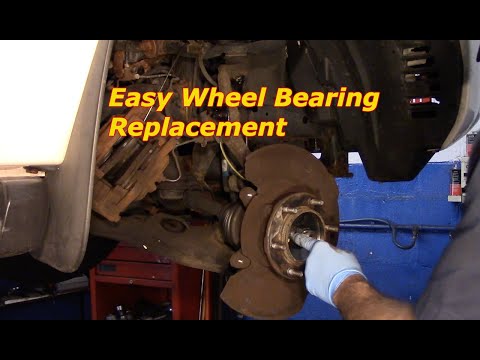 How to replace atv axle bearings