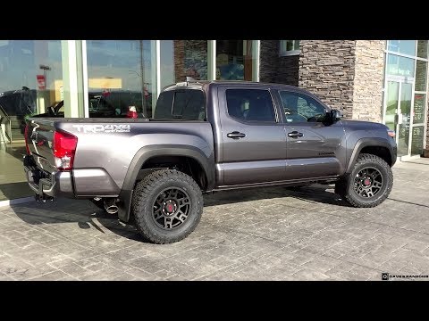 How to take spare tire off toyota tacoma