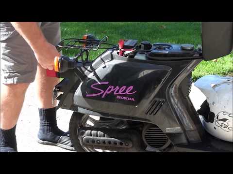 How to change the rear tire on a scooter