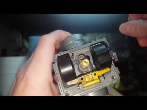 How to change needle and seat in carb on suzuki atv