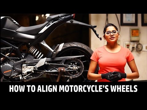 How to check motorcycle tire wear