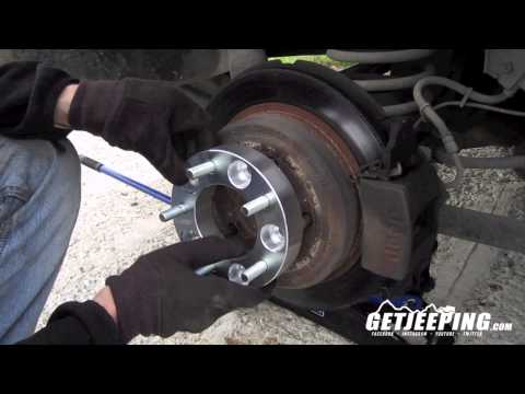 How to install wheel spacers atv