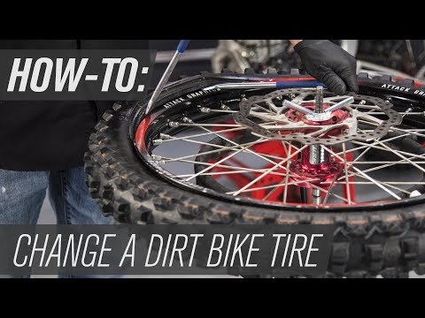 How to stud a dirt bike tire