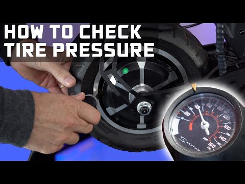 How do i check the air pressure in my tires