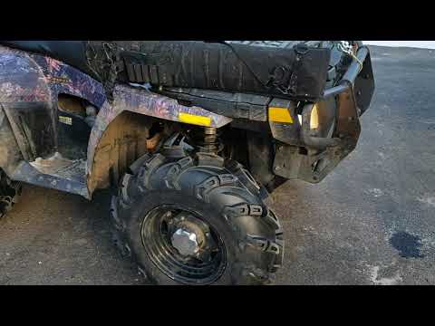 How put on a atv tire