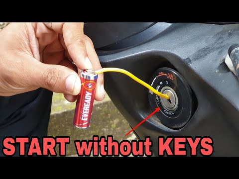 How to start an atv without a key