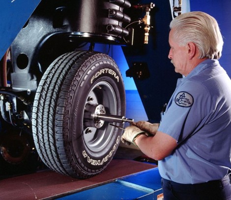 Explain how underinflated overinflated and properly inflated tires affect traction