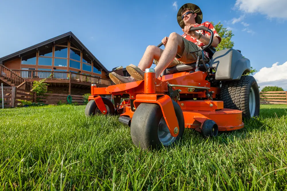 How to change a tire on lawn tractor