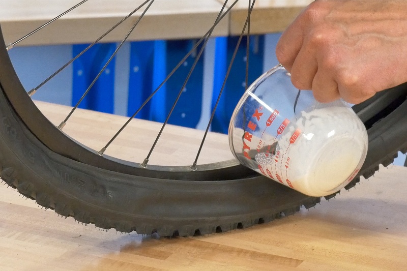How to repair a bike tire flat