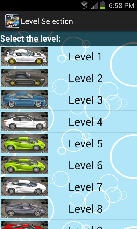 Level car