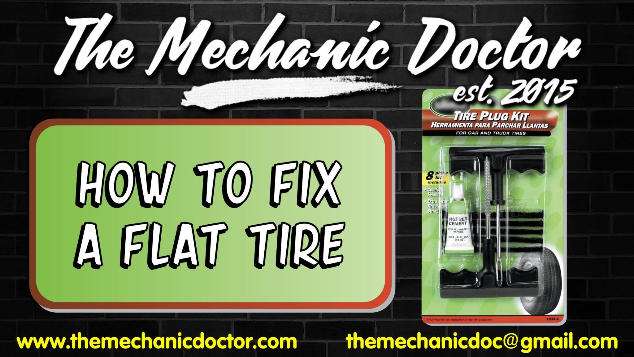 Best place to fix flat tire