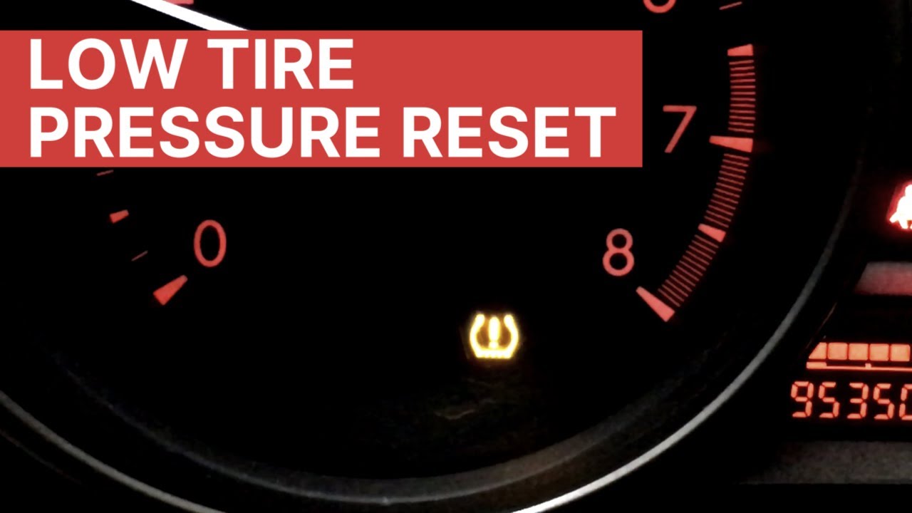 How to reset lexus es 350 tire pressure light